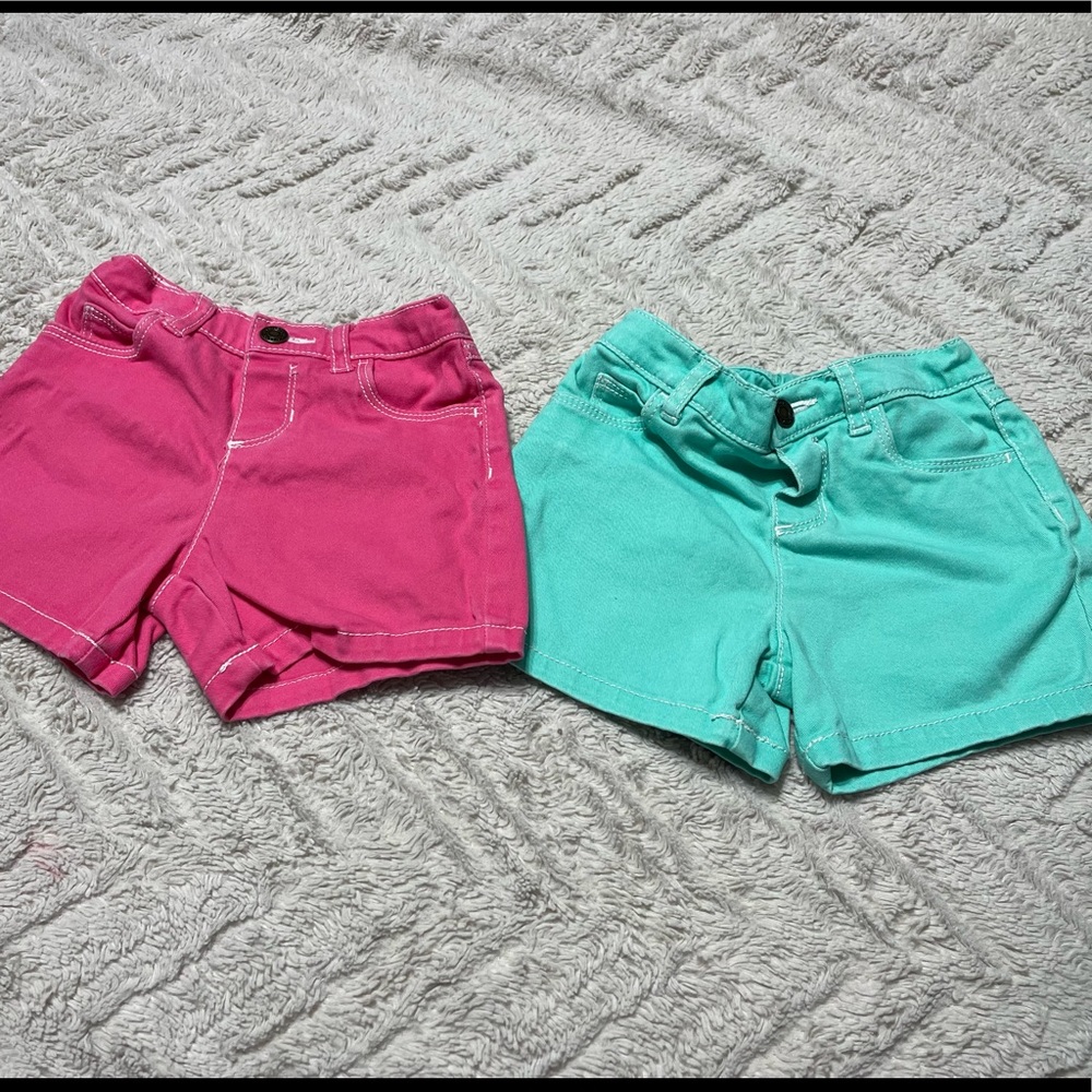 Carters 12 month bold wash denim shorts